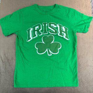 Children's Place Kids IRISH Clover St. Patrick's Day Size 5-6 Shirt (SKU: 111B)